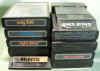 10 - Atari 2600, 7800 & Sears Tele-Games Compatible Game Cartridges