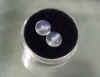 Pair 1.75 Carat Moonstones - Round Polished Cabs