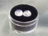 Pair 1.75 Carat Moonstones - Round Polished Cabs