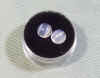 Pair 1.75 Carat Moonstones - Round Polished Cabs