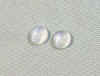 Pair 1.75 Carat Moonstones - Round Polished Cabs