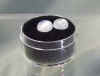 Pair 1.75 Carat Moonstones - Round Polished Cabs