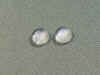 Pair 1.75 Carat Moonstones - Round Polished Cabs